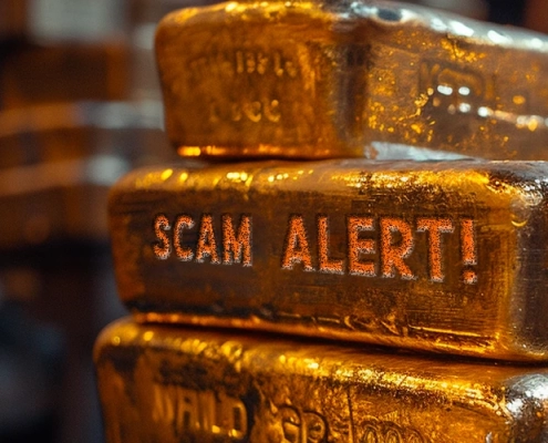 Fake Gold Scam websites