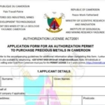 How to apply for a Cemac buyers permit