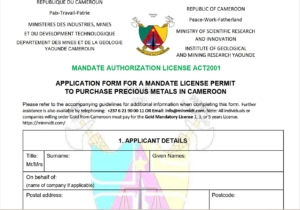 Gold mandatory downloaded application form Gold mandatory downloaded application form