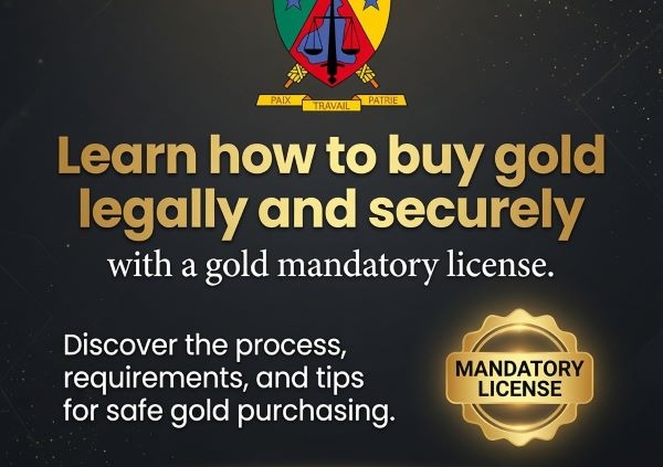 Process to Buy Gold from Cameroon